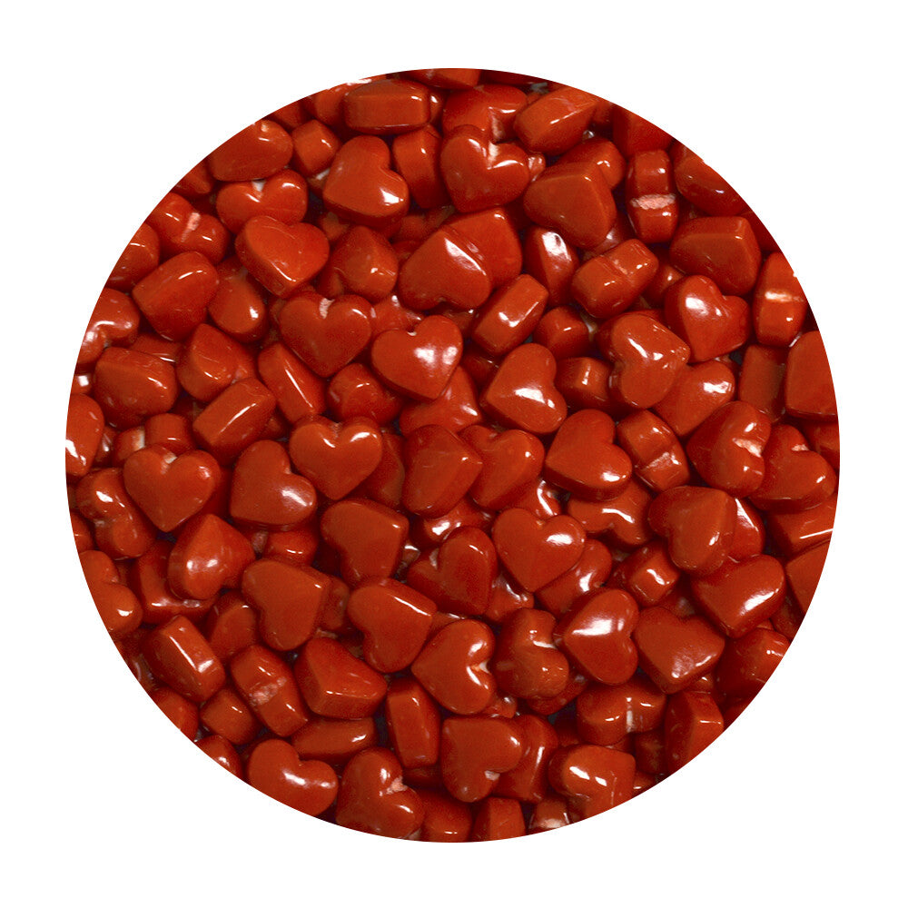 Gragea De Corazón Brilloso Rojo 102219