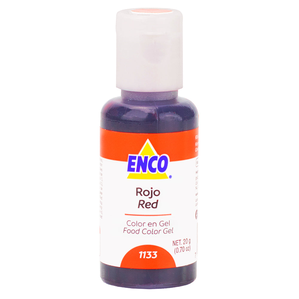 Color Gel Rojo 1133 Enco