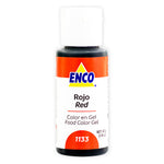 Color Gel Rojo 1133 Enco