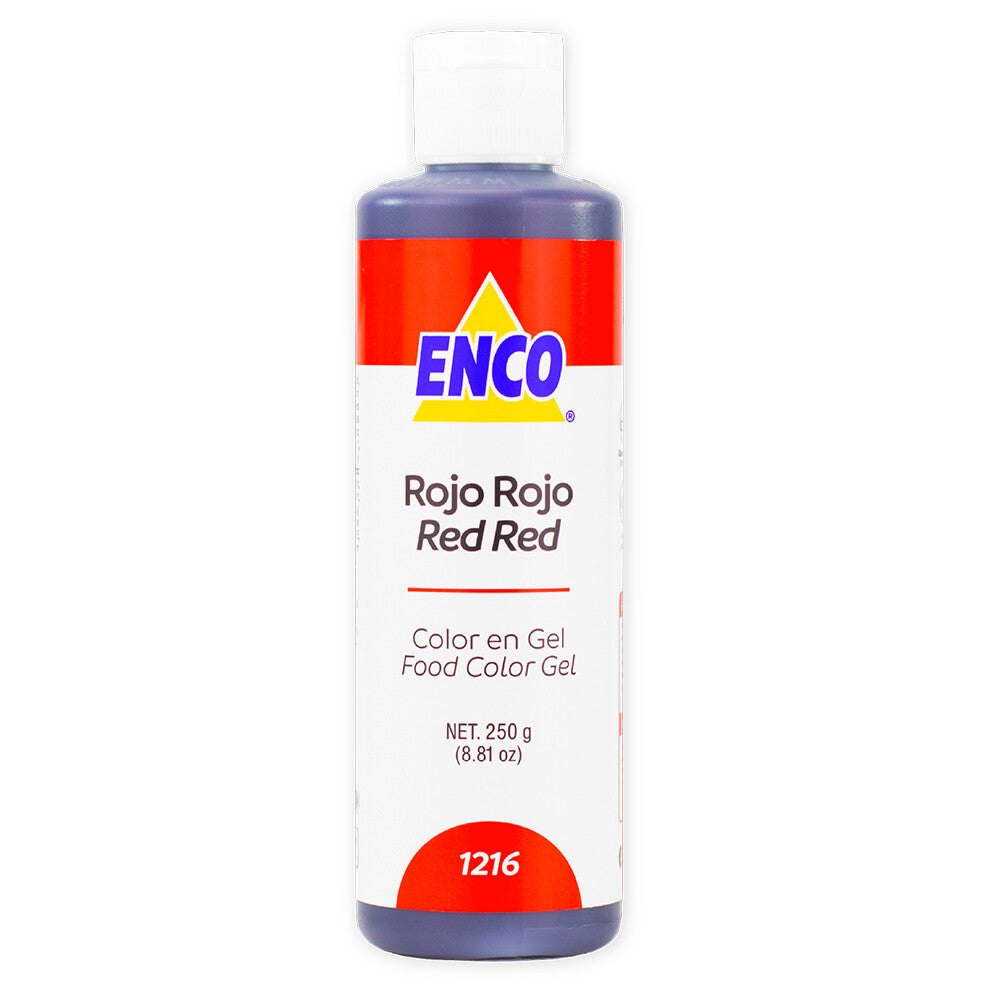 Color Gel Rojo Rojo 1216 Enco