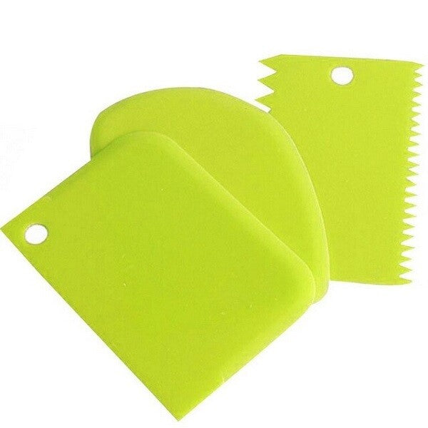 Juego Raspas Para Pasteles 3 Piezas 13304236