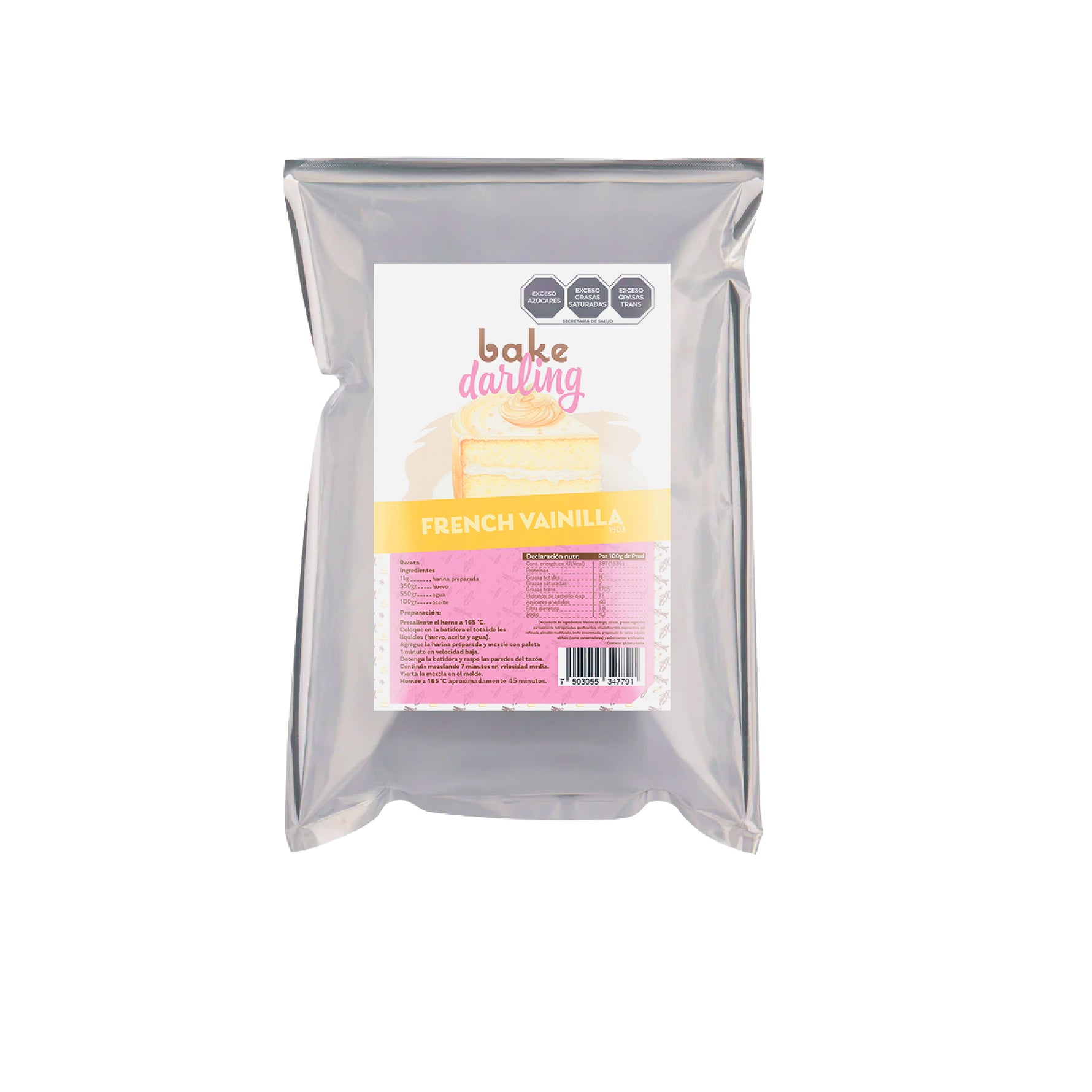 Harina Para Pan Frances Vainilla 1 Kg 1503
