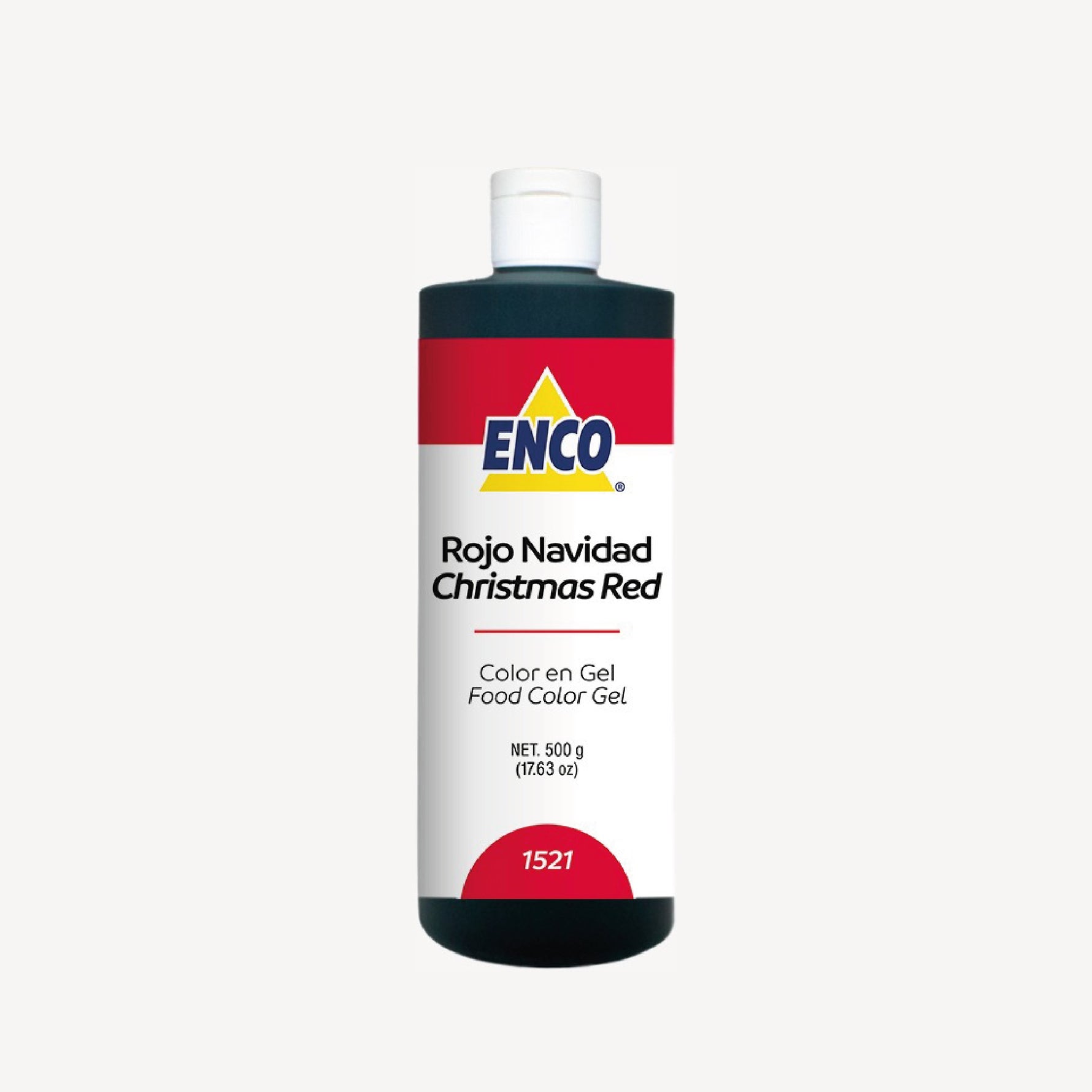 Color Gel Rojo Navidad 1521 Enco