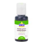 Color Gel Verde Limón 1545 Enco