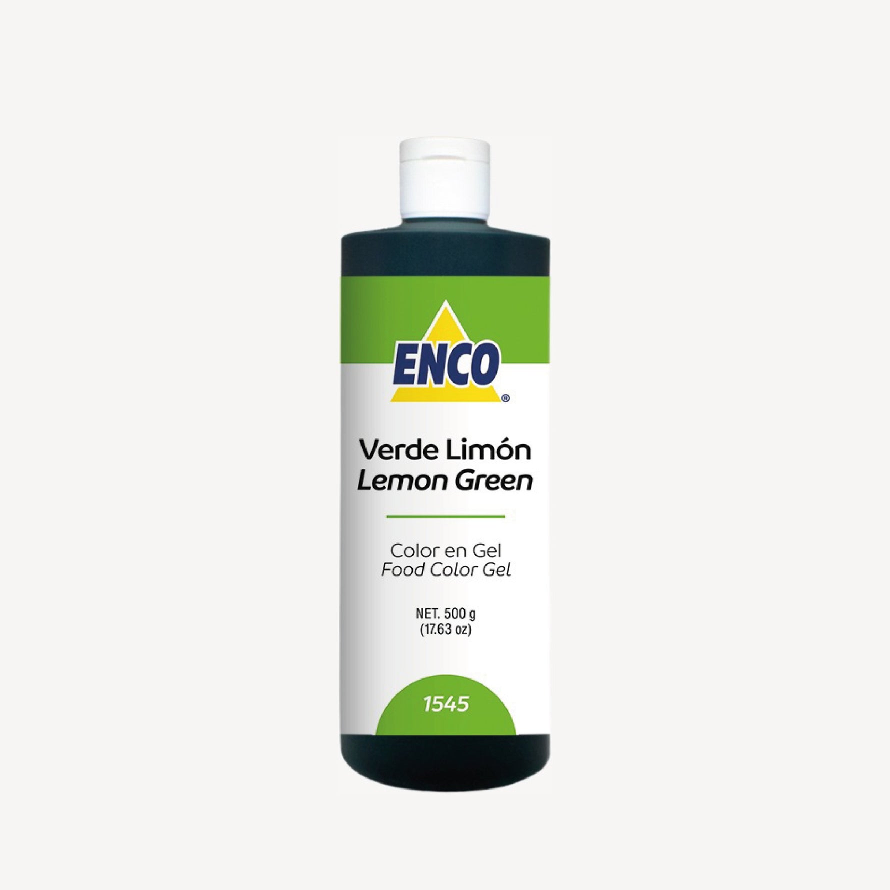 Color Gel Verde Limón 1545 Enco