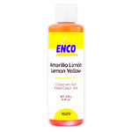 Color Gel Amarillo Limón 1609 Enco