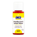 Color Gel Amarillo Limón 1609 Enco
