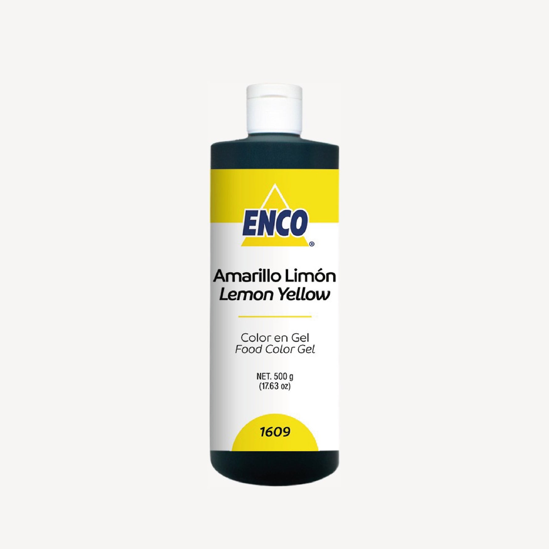 Color Gel Amarillo Limón 1609 Enco