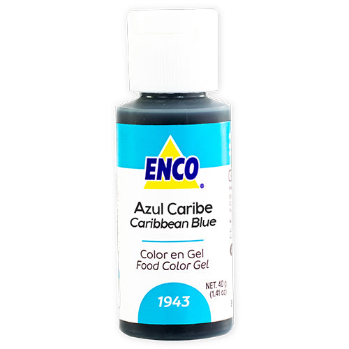Color Gel Azul Caribe 1943 Enco
