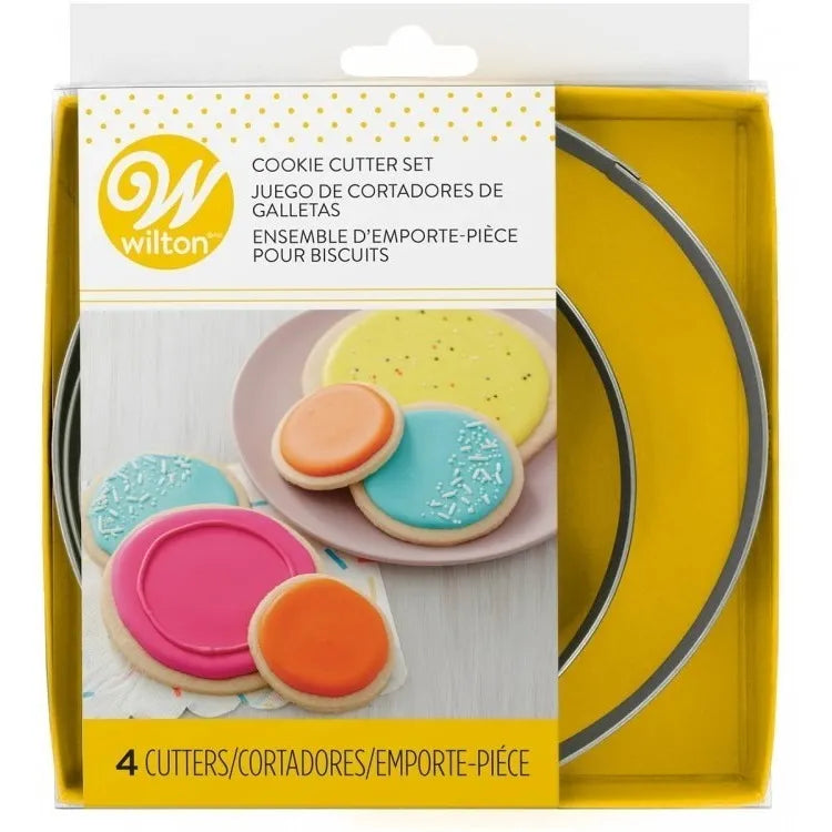 Juego Cortador Círculos 4 Piezas 2308-0914 Wilton