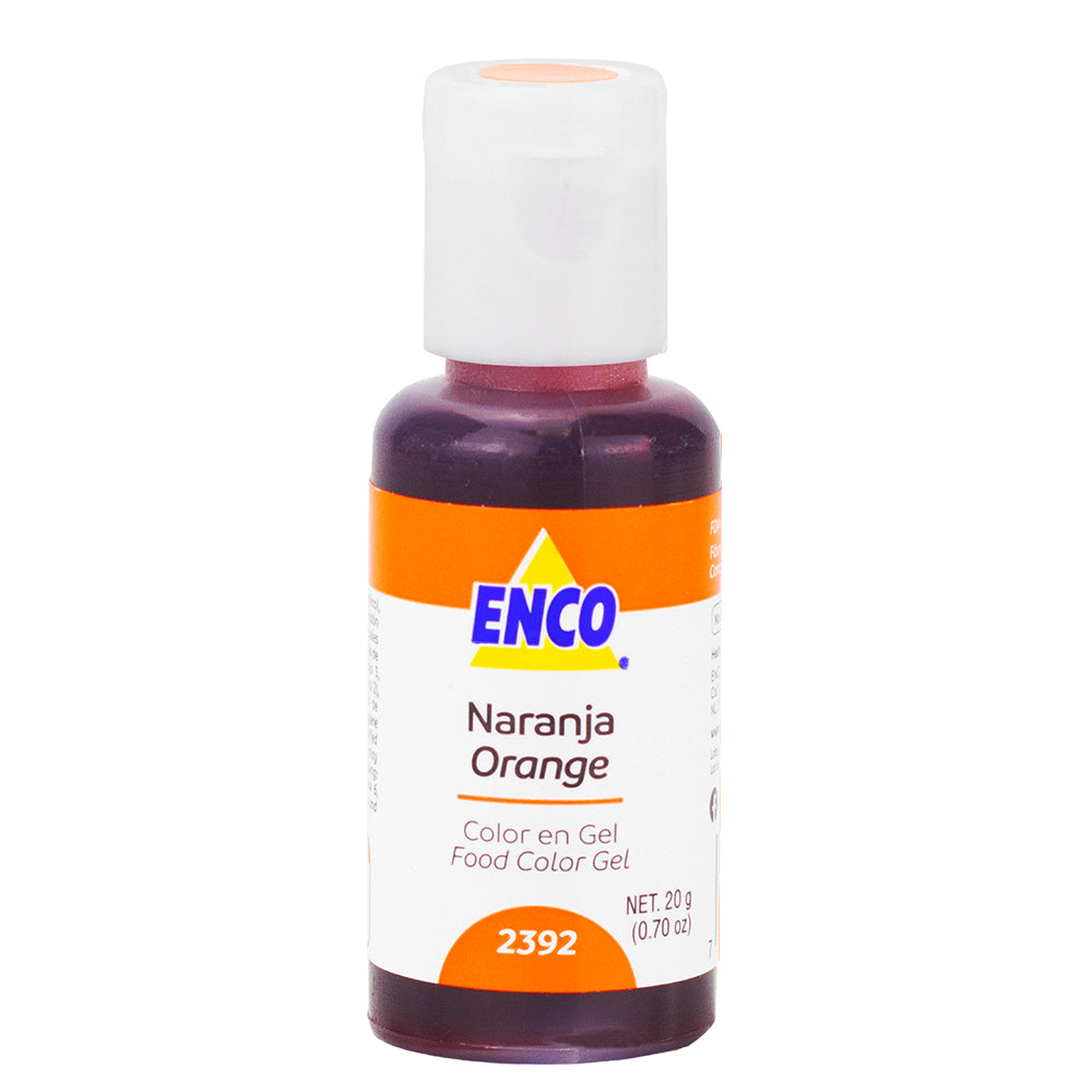 Color Gel Naranja 2392 Enco