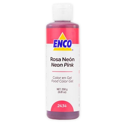 Color Gel Rosa Neón 2434 Enco