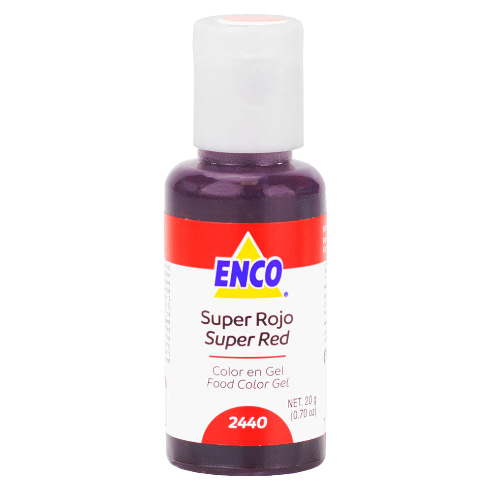 Color Gel Super Rojo 2440 Enco