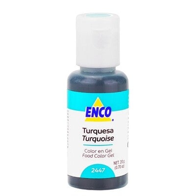 Color Gel Turquesa 2447 Enco