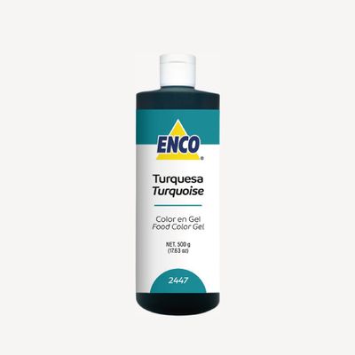 Color Gel Turquesa 2447 Enco