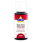 Color Gel Rojo Vino 2451 Enco