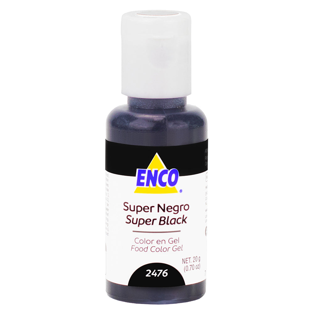 Color Gel Super Negro 2476 Enco