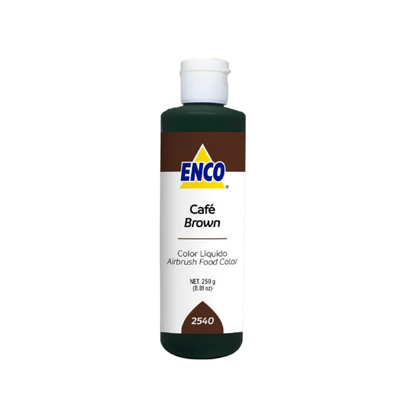 Color Liquido Cafe 250 Grs 2540-250 Enco