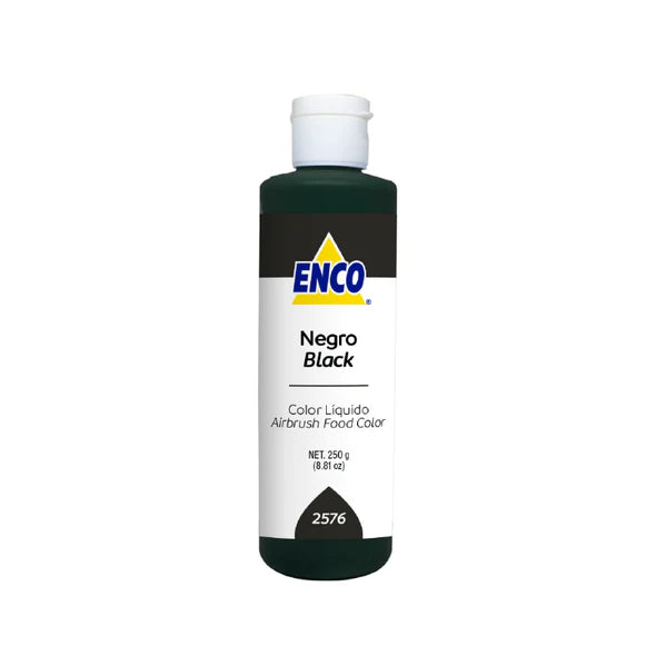 Color Liquido Negro 250 Grs 2565-250 Enco