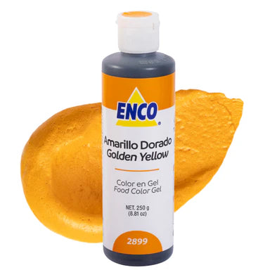 Color Gel Amarillo Dorado 250 Grs 2899-250 Enco