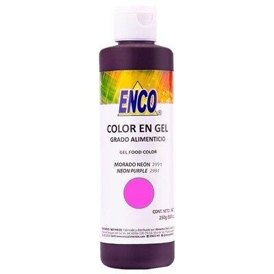 Color Gel Morado Neón 2991 Enco