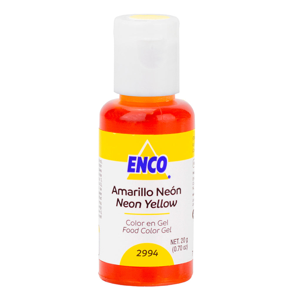 Color Gel Amarillo Neón 2994 Enco