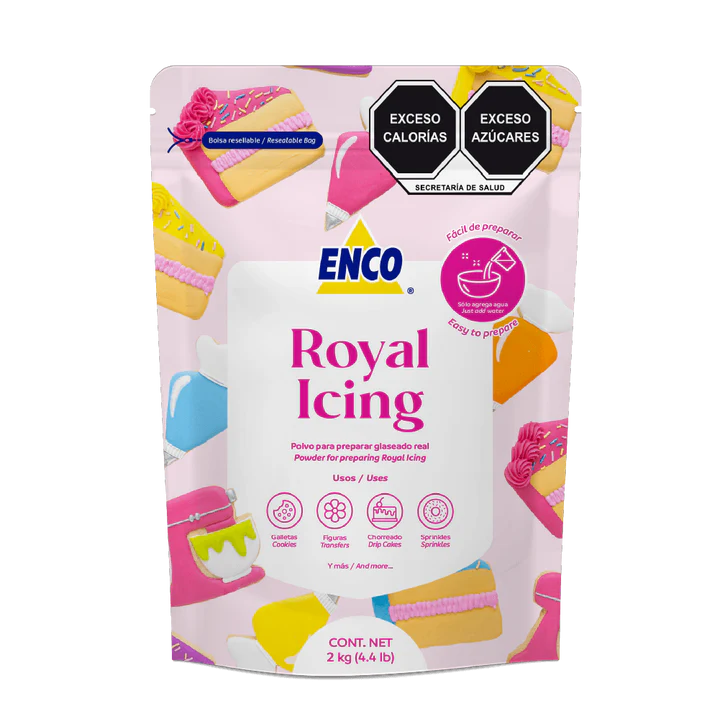 Royal Icing 2 Kg 3000-2000 Enco