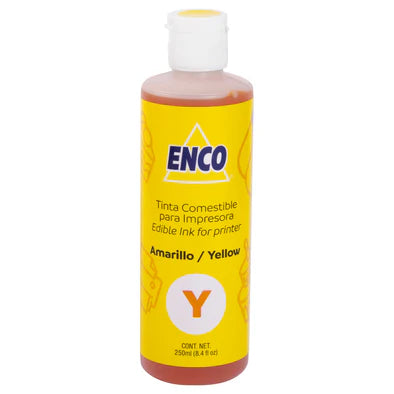 Tinta Comestible Amarillo 250 Ml 3113-250 Enco