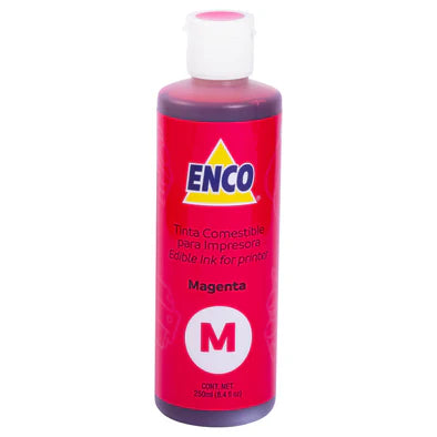 Tinta Comestible Magenta 250 Ml 3123-250 Enco