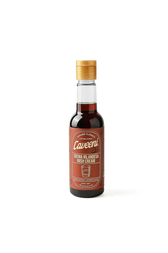 Caveeni Jarabe Sabor Crema Irlandesa 180 Ml 3143-180 Enco