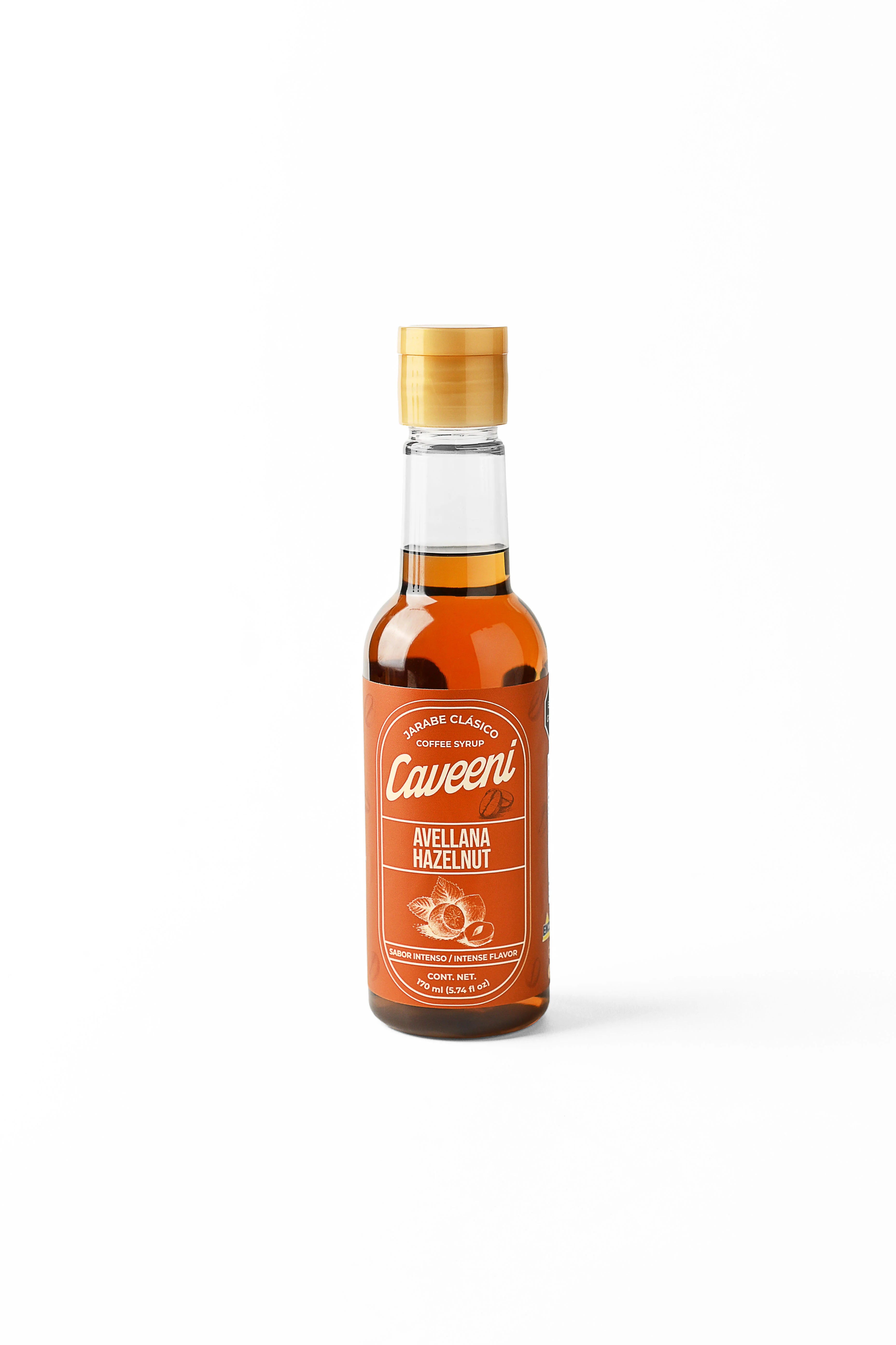 Caveeni Jarabe Sabor Avellana 180 Ml 3144-180 Enco