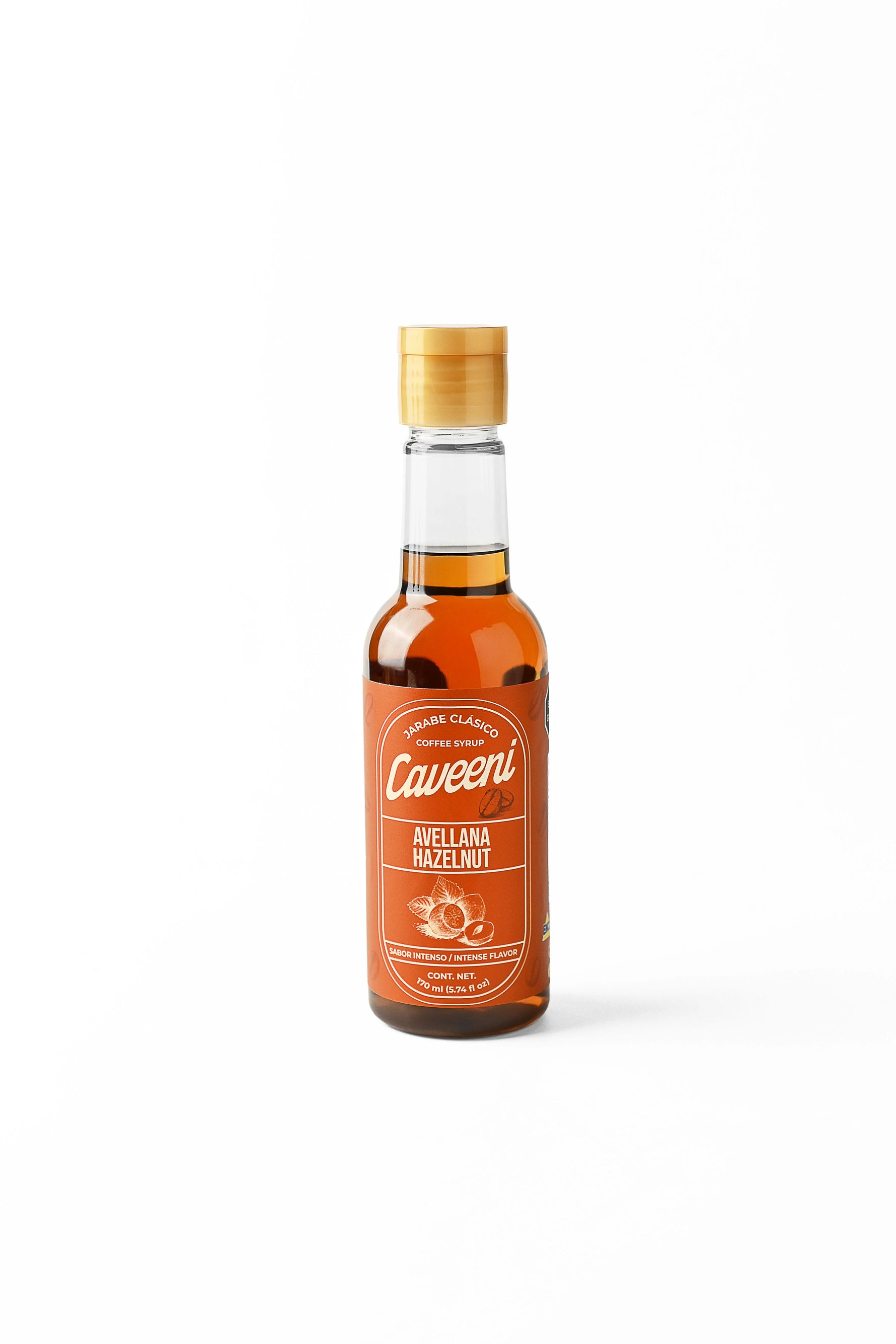 Caveeni Jarabe Sabor Avellana 180 Ml 3144-180 Enco