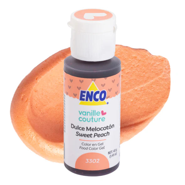 Color Gel Dulce Melocotón 40 Grs 3302-40 Enco