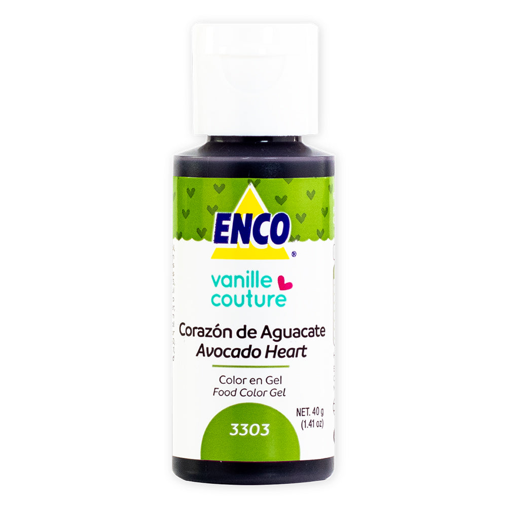 Color Gel Corazón De Aguacate 3303 Enco