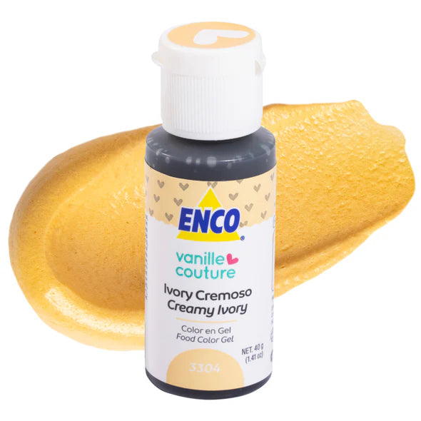 Color Gel Dulce Ivory Cremoso 40 Grs 3304-40 Enco