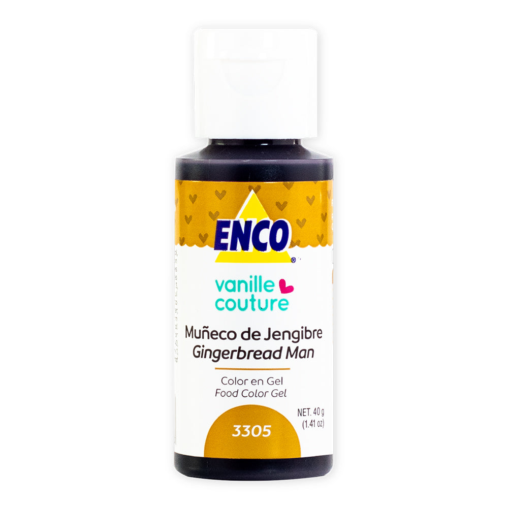 Color Gel Muñeco De Jengibre 3305 Enco