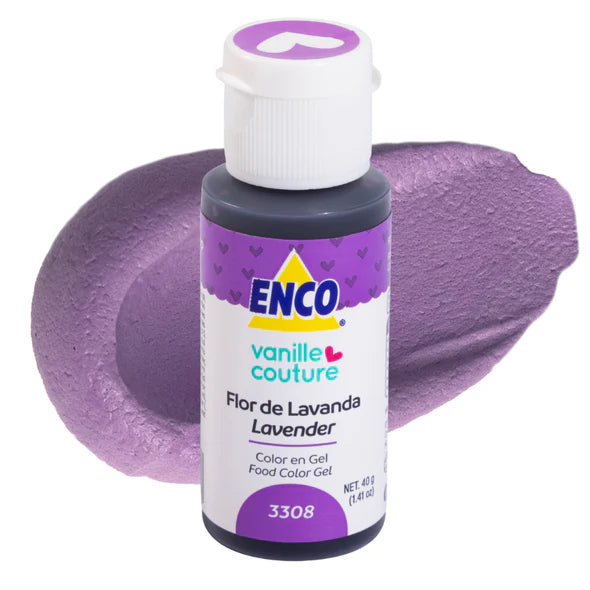 Color Gel Flor De Lavanda 40 Grs 3308-40 Enco