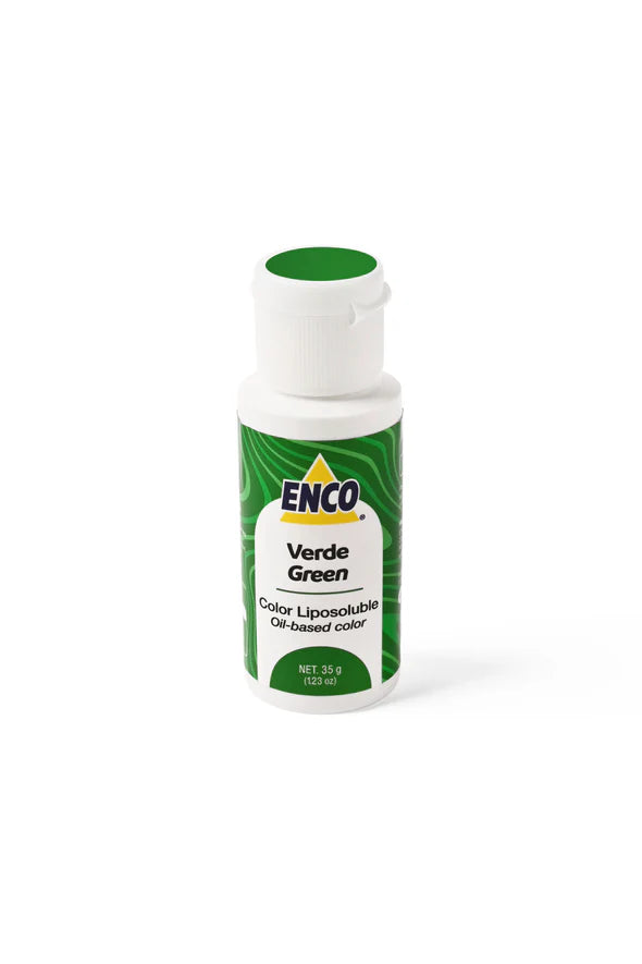 Color Liposoluble Verde 35 Grs 3409-35 Enco