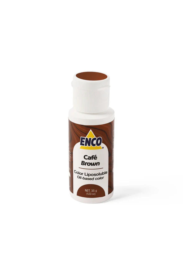 Color Liposoluble Cafe 35 Grs 3411-35 Enco