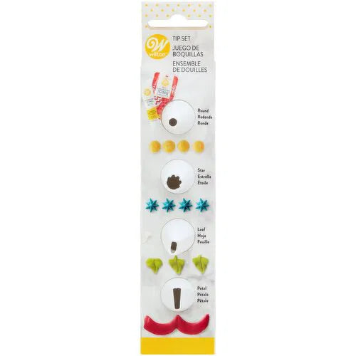 Set Duyas Plástico Para Decorar 4 Piezas 418-621 Wilton