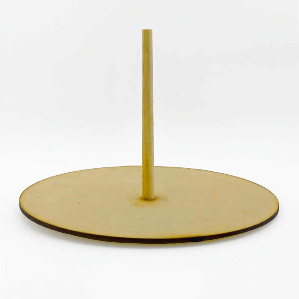 Base Pastel Uso Rudo Con Soporte 30 cms