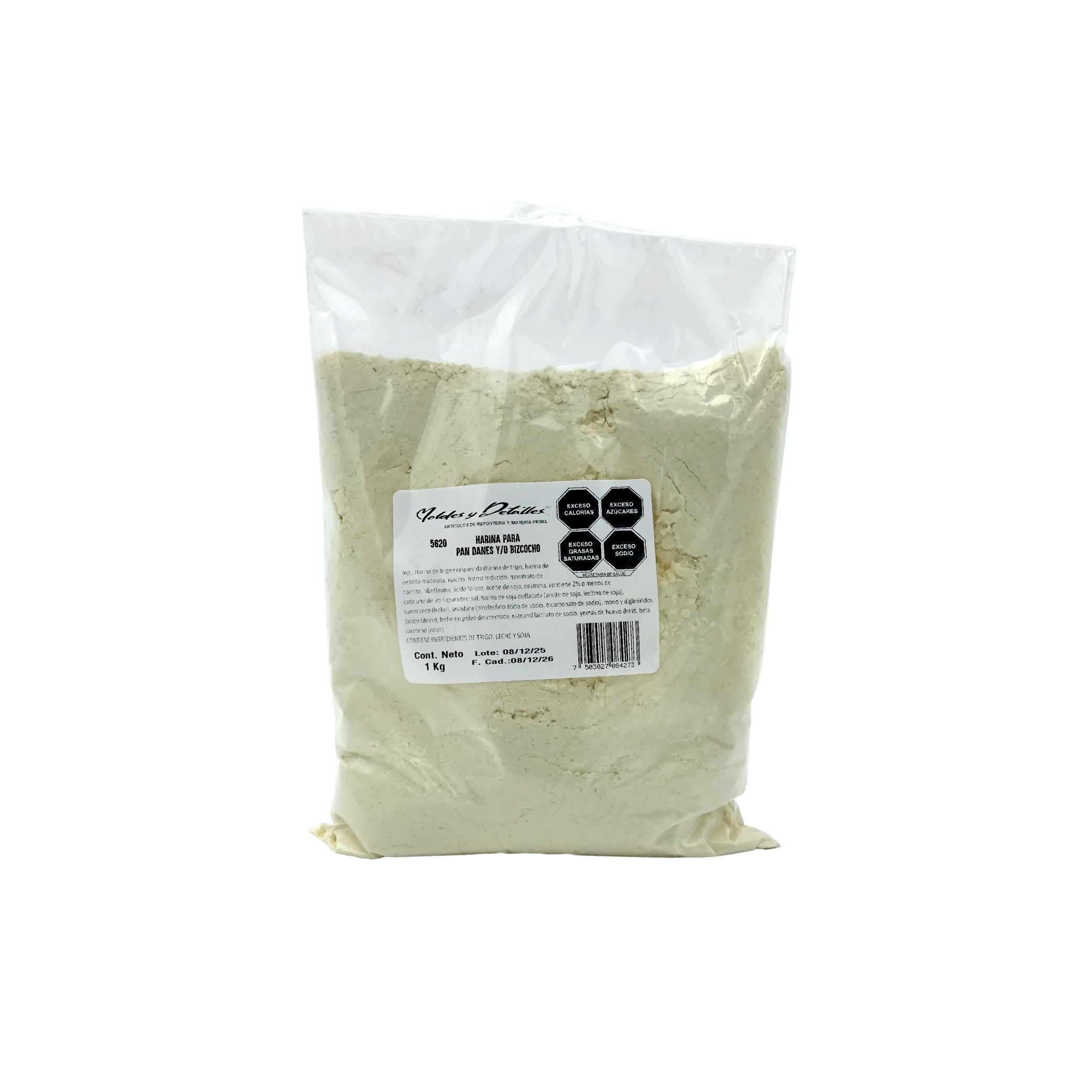Harina Para Pan Danes Y/O Bizcocho 1 Kg 5620