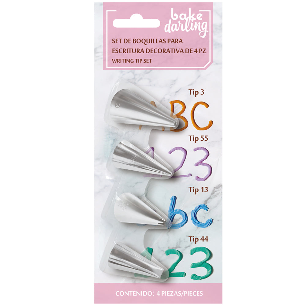 Set de Duyas para Escritura 4 Pzas Bake Darling (700-775)