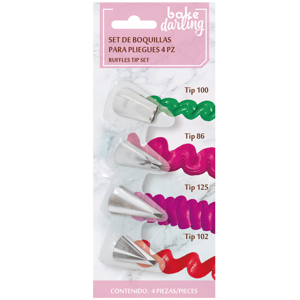 Set de Duyas para Pliegues 4 Pzas Bake Darling (700-777)
