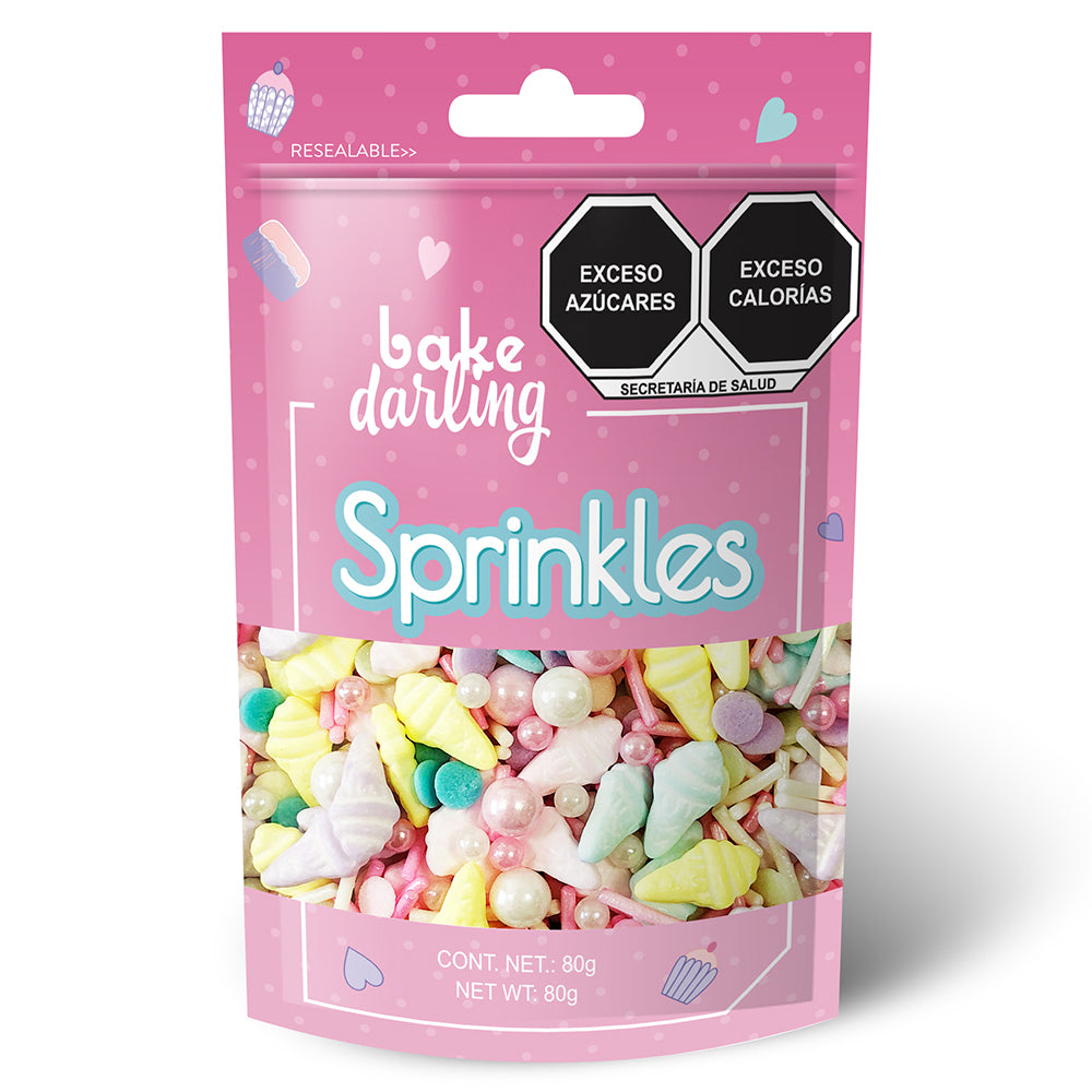 Mix Ice cream  /Nieve 80 Gr. Bake Darling 702-634