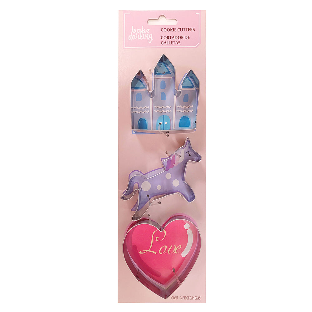 Cortador Galleta Castillo 3 Pz Bake Darling 703-895