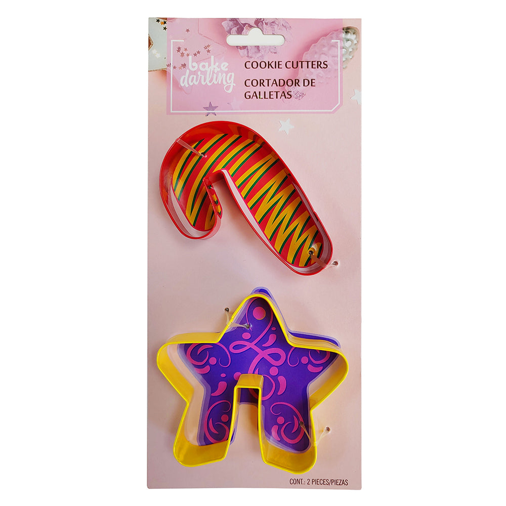 Cortador Galleta Caramelo Estrella 2 Pz Bake Darling 703-915