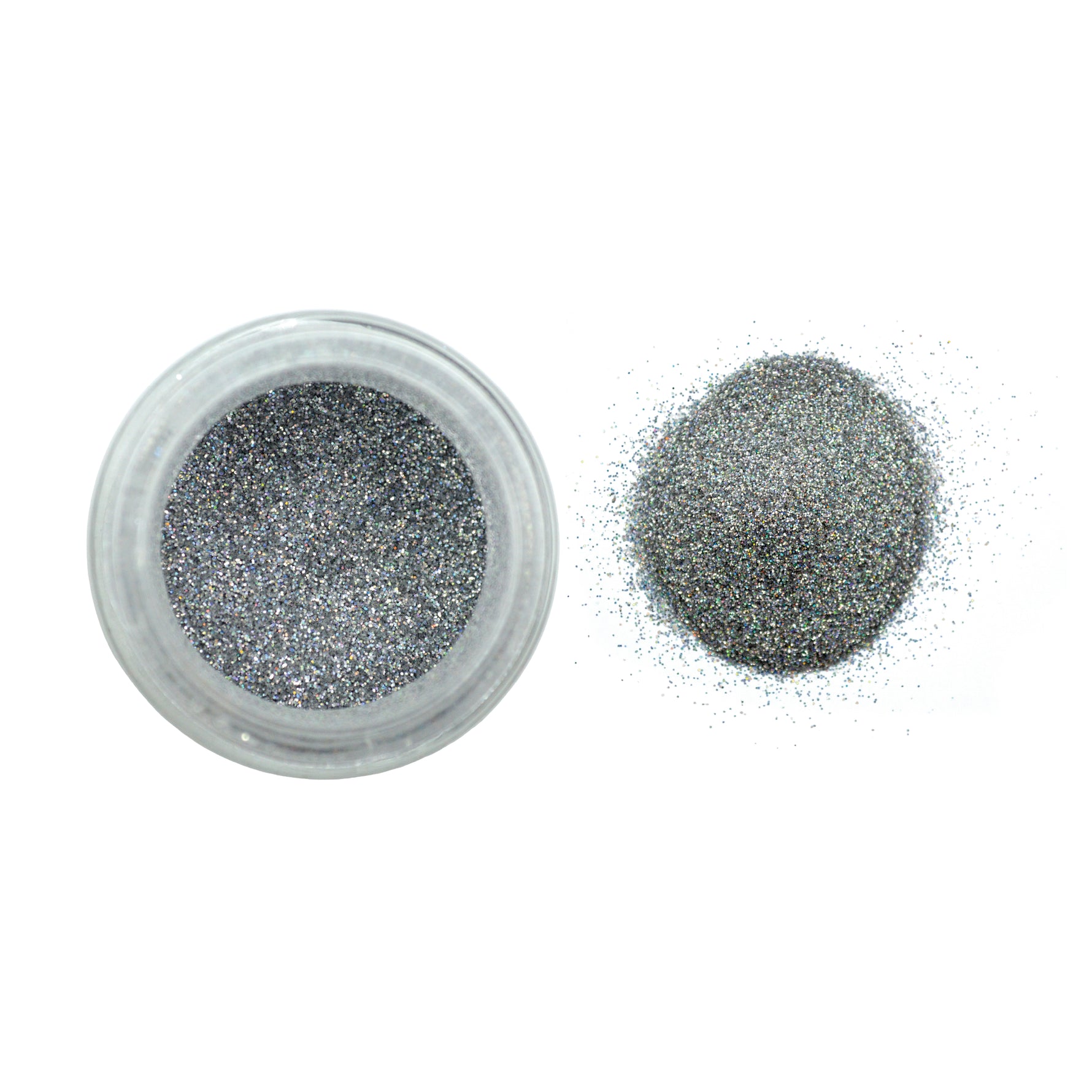 Brillantina Silver Hologram (Plata) 5 Gramos BKD1004A Bake Darling