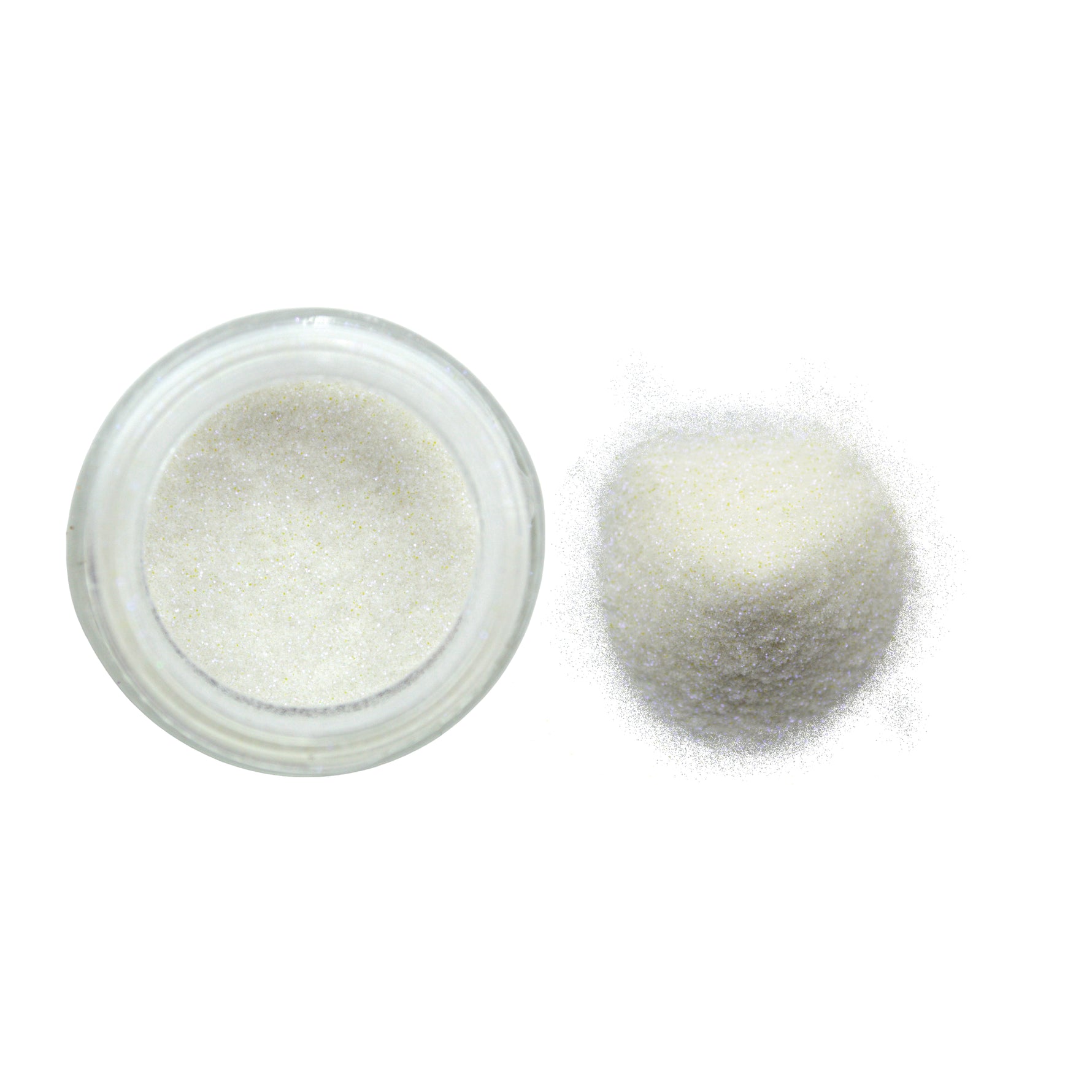 Rainbow Glitter Dust - White Shimmer (Brillo Blanco) 5 Gramos BKD4015 Bake Darling