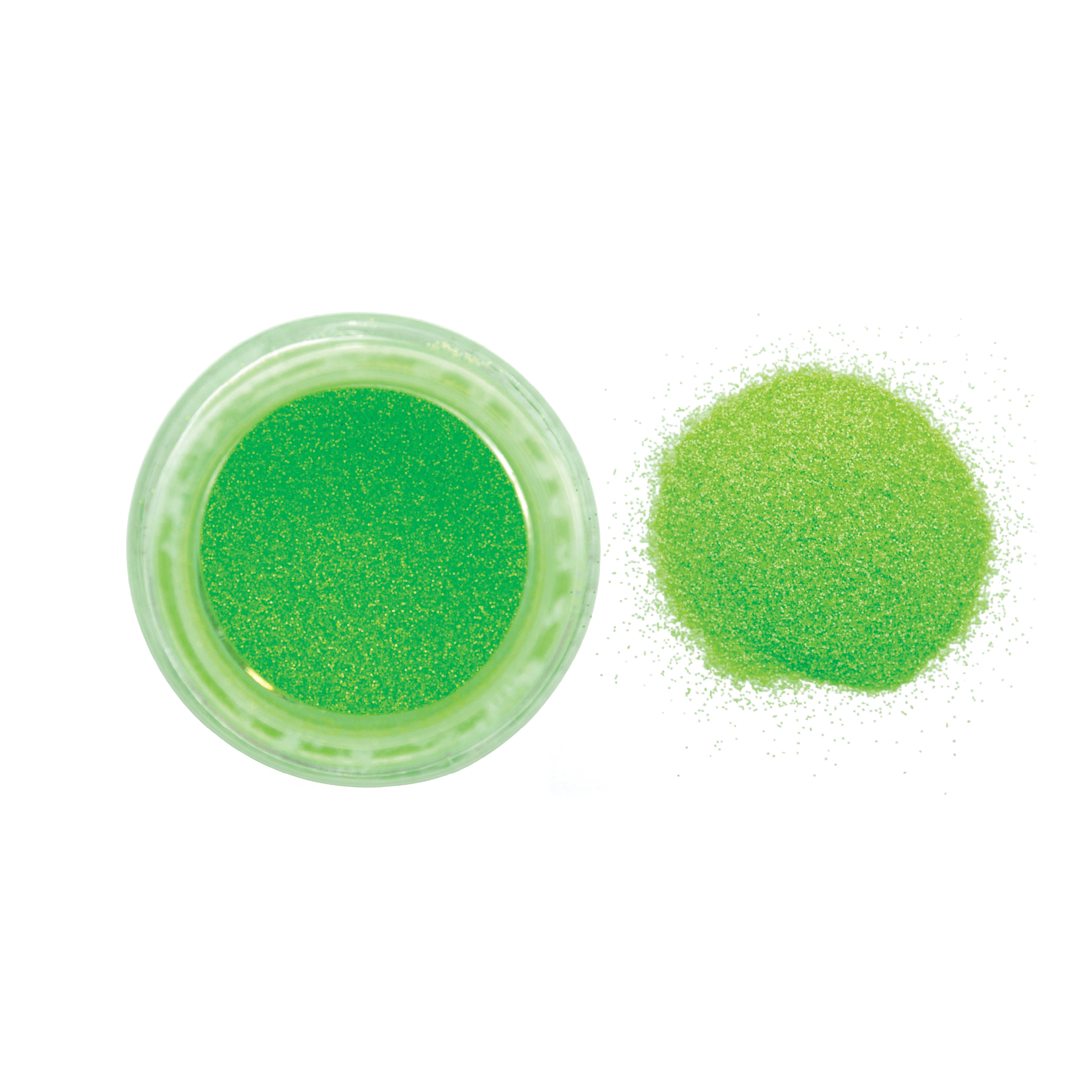 Neon Glitter Dust - Electric Green (Verde Eléctrico) 5 Gramos BKD7053 Bake Darling